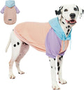 Tuff Pupper Dog Hoodie | Premium Quality 100% Organic Cotton | Ultra Soft Interior for Superior Comfort | Elastic Cuffs & Drawstring for Warmth | Stretch Fit Suitable for All Breeds (Pastel, XL)