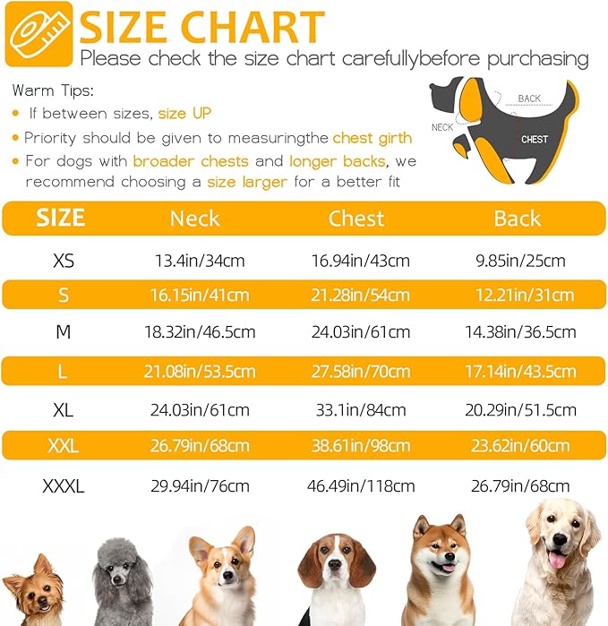 Dog Winter Coat with Harness, Dog Jacket, Pet Clothes with Zipper on Back, Waterproof Windproof Warm Vest, Reflective Cold Weather Coats, for Small Medium Large Dogs, Thick, Black, 2XL