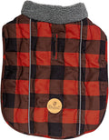 King Buck After-Hunt Quilted Sherpa Jacket, Buffalo Red, S/M