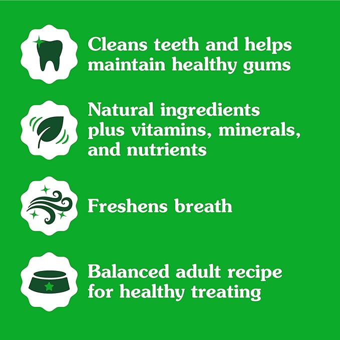 Greenies Original Regular Dental Dog Treats, 27 oz. Pack (27 Treats)
