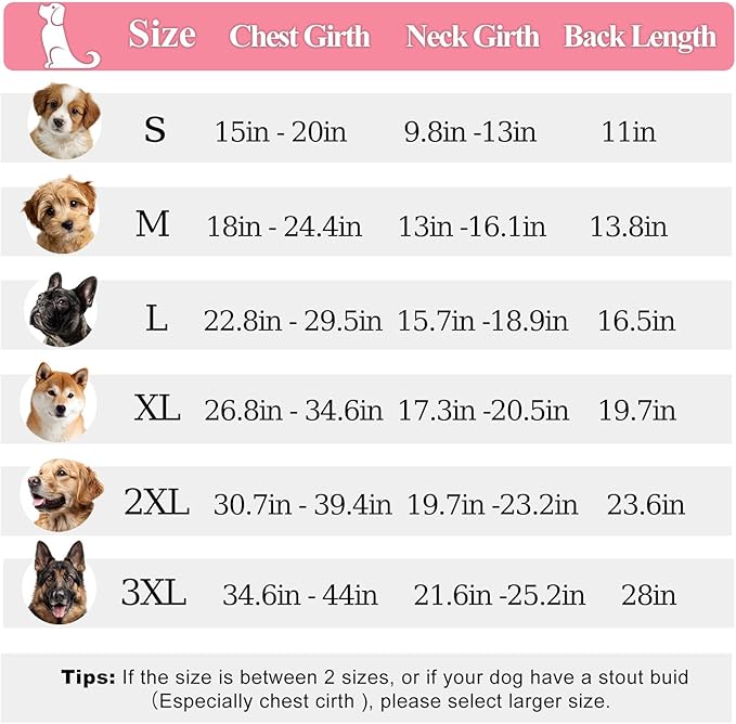 PETDSH Dog Coat Large, Windproof Dog Jacket with Warm Fleece Lining, Thickened Collar Dogs Winter Coat, Adjustable Reflective Pet Coats for Cold Weather (Pink, X-Large)