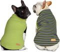 KYEESE 2Pack Dog Sweater Warm Pet Coats Soft Dachshund Clothes Dog Sweaters for Small Dogs Male Turtleneck Small Pets Sweaters Stretchy Dogs Clothes Pullover Pet Sweatshirt