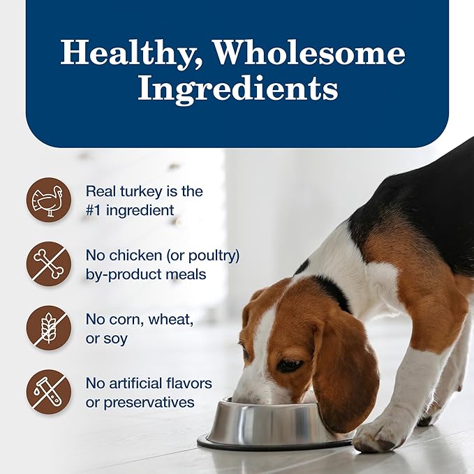 Blue Buffalo Homestyle Recipe Adult Wet Dog Food, Made with Natural Ingredients, Turkey Dinner With Garden Vegetables, 12.5-oz Can (Pack of 12)