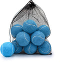 Magicorange Tennis Balls, 12 Pack Advanced Training Tennis Balls Practice Balls, Come with Mesh Bag for Easy Transport, Good for Beginner Training Ball