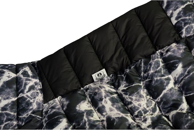 Micai Warm Dog Coat - 4 Legs Covered Waterproof Windproof Reflective Vest, Zippered Adjustable Outdoor Snow Jacket for Small Medium Large Dogs - Black M
