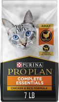 Purina Pro Plan High Protein Cat Food With Probiotics for Cats, Chicken and Rice Formula - 7 lb. Bag