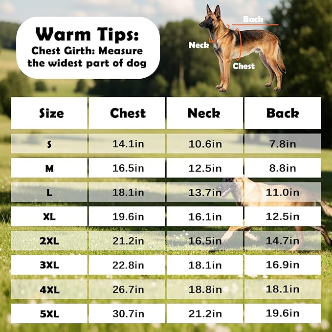 Fleece Lined Dog Coats Extra Warm Dog Winter Coat,Waterproof Dogs Jacket for Medium to Large Dogs,Cold Weather Winter Clothes Turtleneck Windproof Reflective Pet Vest (Red & Black, 3XL)