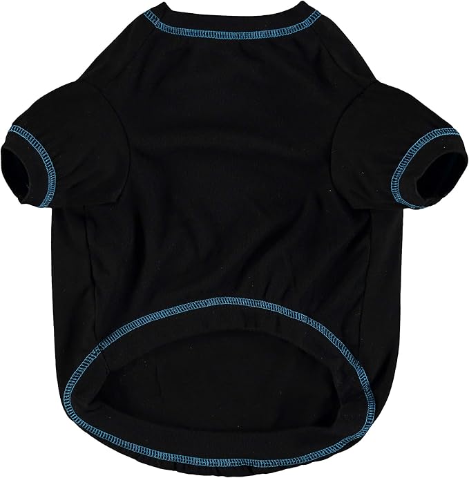 NFL Detroit Lions Dog T-shirt Medium. - Licensed Shirt for Pets Team Colored with Team Logos- Premium Stretchable Materials for the comfort of your Dog & Cat