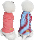 KYEESE 2Pack Dog Sweater Turtleneck Pets Coats Warm Dachshund Clothes Stretchy Pet Sweatshirt Pullover Small Pet Sweaters Soft Dogs Clothes Dog Sweaters for Small Dogs Girl