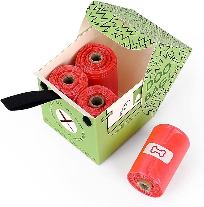 FLUSHABLE dog poop bag - 100% biodegradable - 100% water soluble dog waste bag - eco friendly