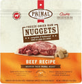 Primal Freeze Dried Raw Dog Food Nuggets, Beef, Complete & Balanced Meal, Also Use as Topper or Treat, Premium, Healthy, Grain Free, High Protein Raw Dog Food, 5.5 oz
