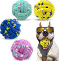 Magicorange Dog Balls Tennis Ball Toys Dog Toy for Aggressive Chewers Indestructible Teething Chew Toys Water Toy Fetch Ball for Dogs (4 Pack)