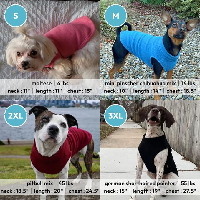 Gooby Stretch Fleece Vest Dog Sweater - Sand, X-Small - Warm Pullover Super Stretchy Fleece Dog Jacket for Small to Large Dogs