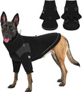 OneTigris Dog Sweater - Turtleneck Thick Dog Sweater for Medium Large Dogs, Warm Clothes for Cold Weather, Soft Lightweight and Stretchy Winter Coat for Christmas Thanksgiving