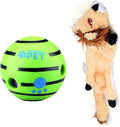 Wobble Giggle Ball and Plush NO Stuffing Squeaky Toy Combo (Lion)