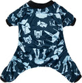 CuteBone Small Dogs Outfit Soft Puppy Onesies Pjs Dog Pajamas Pet Coat Cat Apparel Comfy Doggie Jumpsuit Bodysuit for All Seasons P47M