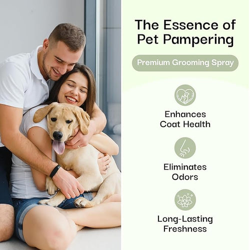 605Products Premium Dog Cologne & Odor Eliminator - Long Lasting Puppy Perfume, Deodorant & Grooming Spray with Essential Oils, 2oz Show Dog