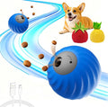 Interactive Dog Toys, Zoomie 2.0 Buddy, Treat Dispensing Dog Puzzle Toy, Dog Treat Ball, Durable Motion Activated Moving Dog Toy for Puppy Small Medium Large Dogs, USB Rechargeable