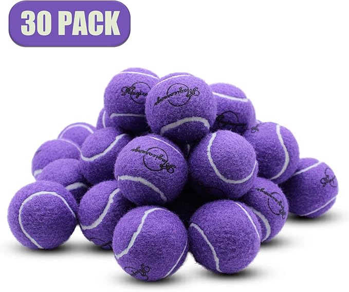 Magicorange Tennis Balls, 30 Pack Advanced Training Tennis Balls Practice Ball, Pet Dog Playing Balls,Good for Beginner Training Ball