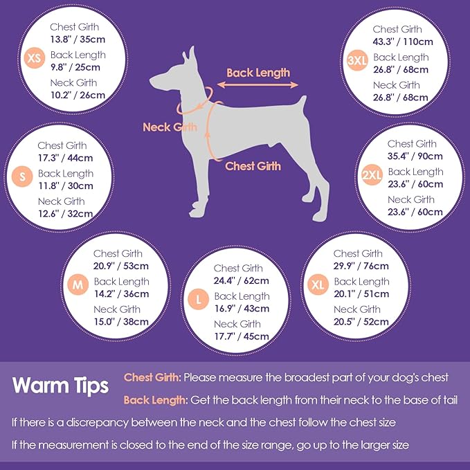 SUNFURA Dog Coat for Small Dogs, Warm Dog Winter Jacket with Harness Built in, Waterproof Pet Snow Jacket Fleece Cold Weather Coats for Puppy Chihuahua, Maltese, Hot Pink XS