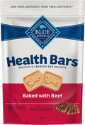 Blue Buffalo Health Bars Crunchy Dog Biscuits, Oven-Baked With Natural Ingredients, Beef, 16-oz Bag