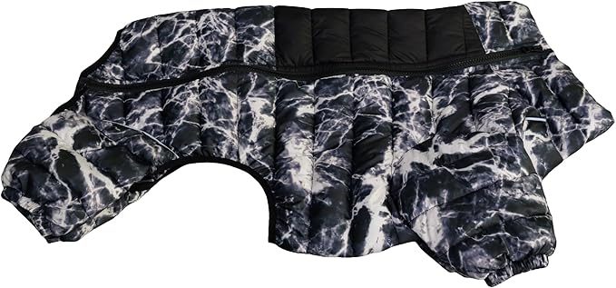 miai Warm Dog Jacket, Waterproof Windproof Reflective Vest, Zippered Adjustable Outdoor Snow Jacket for Small to Large Dogs - Black XL