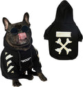 ChoChoCho Woof Dog Hoodie, Designer Dog Hoodies for Small Medium Large Breeds, Art Collection Dog Sweatshirts, Street Drawstring Hoodies Outfit Clothes for Puppy Puppies (4XL, Tape Arrows)