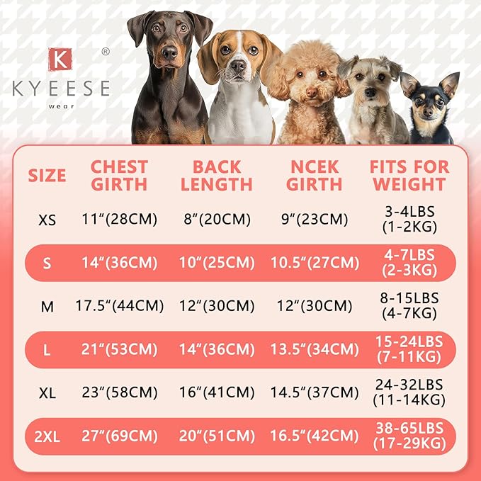 KYEESE Dog Sweater Cable Knit Thick Fuzzy Dog Knitwear Turtleneck Warm with Sleeves Dogs Clothes Gradient Color, Purple, XLarge