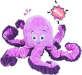 Dog Toys Squeaky, Interactive Plush Stuffed Octopus Tug of War Toy, Puppy Teething Pet Toy for Small Medium Large Dogs to Keep Them Busy