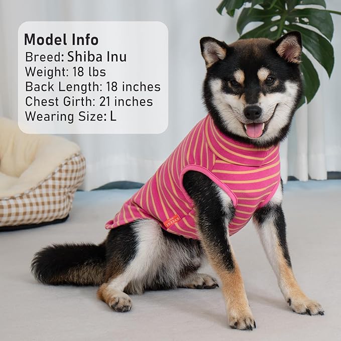 KYEESE 2Pack Dog Sweater Pullover Dog Sweaters for Small Dogs Girl Stretchy Pet Sweatshirt Small Pets Sweaters Turtleneck Pet Coats Soft Dogs Clothes