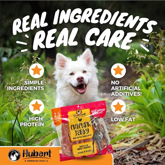 Hubert Pet Gourmet Duck Wrapped Rawhide Twists - Natural Dog Treats, Perfect for Treats & Training, Small & Large Dogs - 2 lb Resealable Value Pack