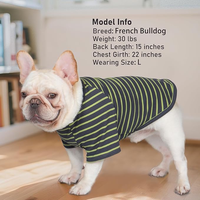 KYEESE 3Pack Dog Sweater Lightweight Dog Sweaters for Small Dogs Male Comfy Dogs Sweatshirt Pet Fleece Sweater with Sleeves Stretchy Cat Sweaters Soft Cat Clothes Pullover Pet Coat for Cold Weather