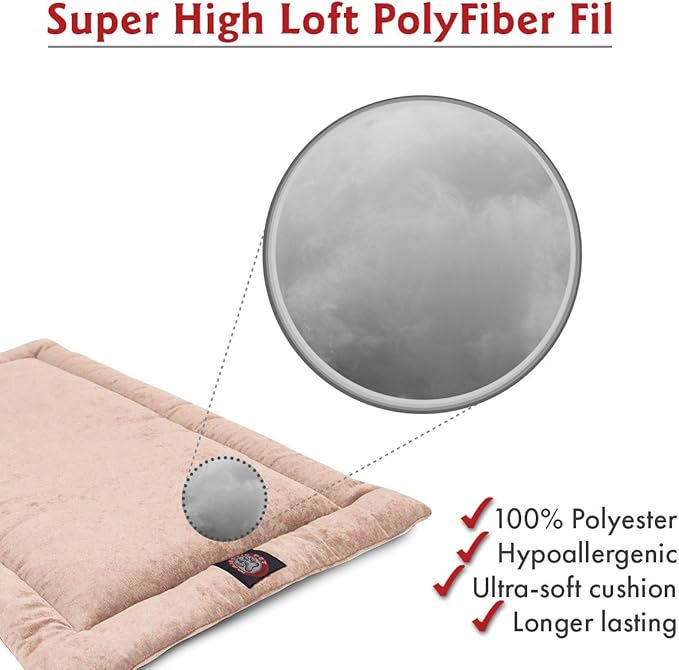 42" Villa Pearl Crate Dog Bed Mat By Majestic Pet Products