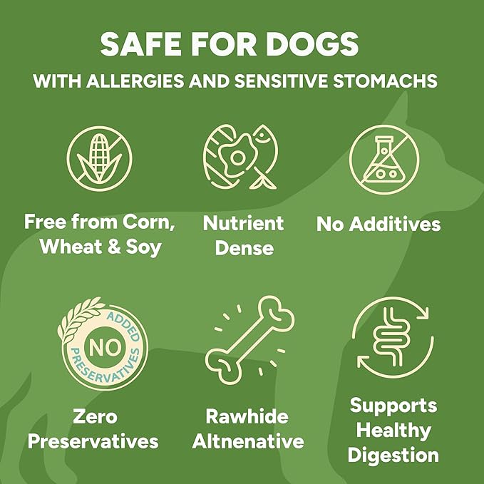 Gaines Family Farmstead Sweet Potato Chews for Dogs - 8 oz Bag, Single Ingredient, Dehydeated Sweet Potato Dog Treats, High Fiber, Grain-Free, Rawhide Alternative, Vitamin-Rich, Made in USA
