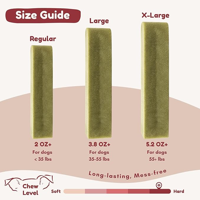 Majestic Pet Himalayan All-Natural Yak Cheese Dog Chews Made with 100% Cows Milk- Long Lasting Dental Chew for Dogs - Healthy Pet Treats (Digestive & Immune Support, Large, 1 Pack)