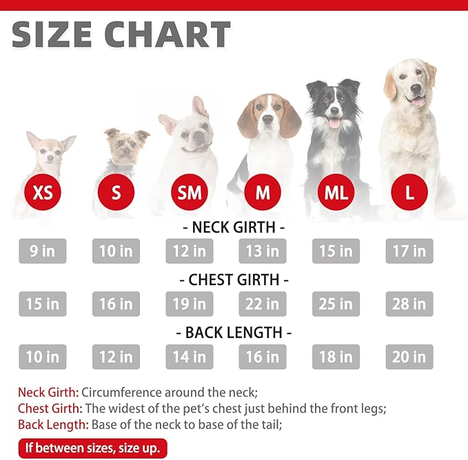 KOOLTAIL Dog Sweater Pet Knitted Clothes-Classic Plaid Pullover Turtleneck Red Fleece Dog Christmas Sweaters with Leash Hole, Thick Warm Dog Winter Clothes for Small Medium Large Dogs Cats Puppy, S