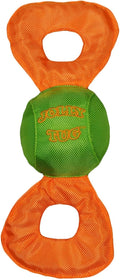 Jolly Pets Jolly Tug Dog Tug and Squeak Toy, Extra Large (Assorted Colors)