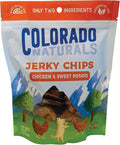 Colorado Naturals Chicken & Sweet Potato Jerky Chips Dog Treats, 6 oz – All-Natural, Made in USA, No Fillers or Preservatives – Promote Bone and Joint Health