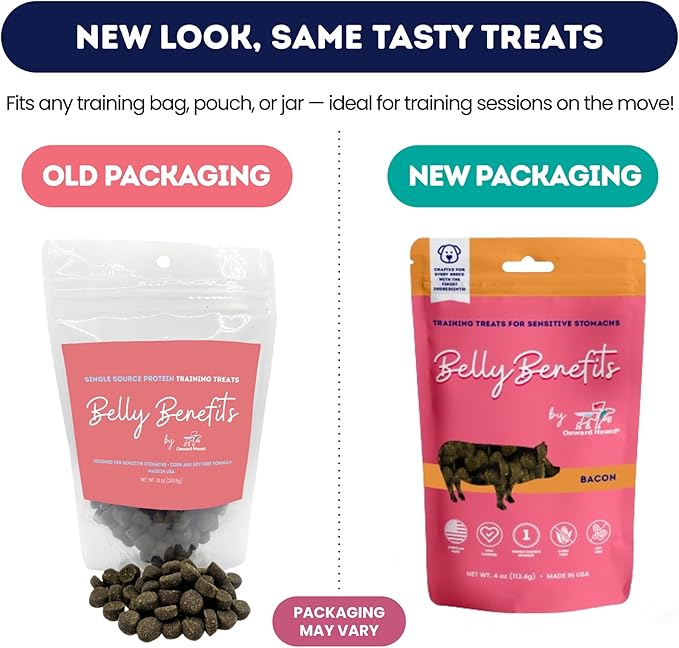 Onward Hound Training Treats for Dogs - Soft Venison - Low Calorie Dog Training Treats for Sensitive Stomachs with Single Source Premium Protein, Corn Free, & Soy Free Formula - 4 oz