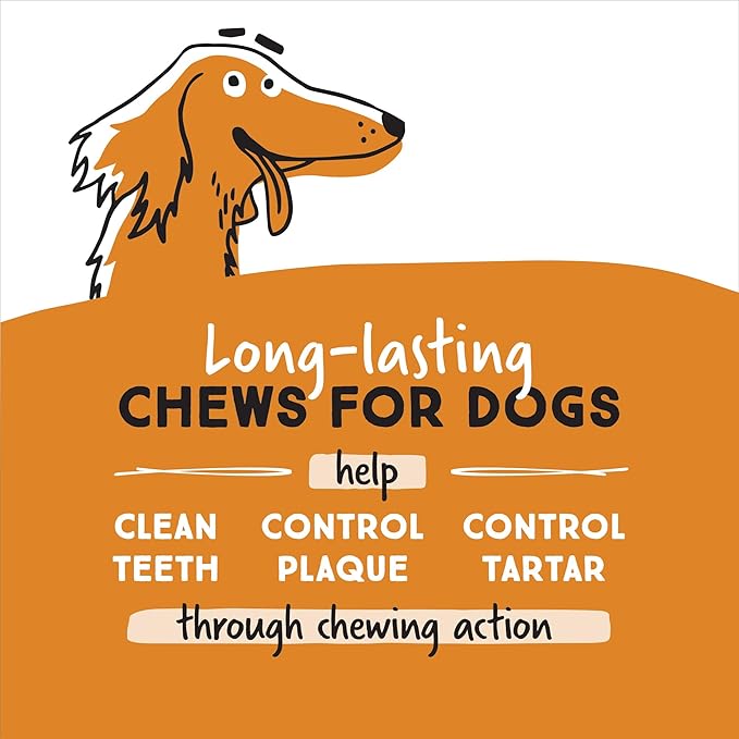 Ultra Chewy Peanut Butter Double Treat Bones: Long-Lasting Dog Treats Made in USA for Large and Small Breeds, Highly Digestible, Ideal for Aggressive Chewers (24 Count)