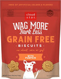 Cloud Star Wag More Bark Less Crunchy Grain Free Dog Treats, Pumpkin, 2.5 lbs. Bag