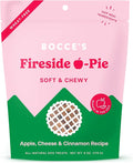 Bocce's Bakery Fireside Apple Pie Treats for Dogs, Wheat-Free Everyday Dog Treats, Made with Real Ingredients, Baked in The USA, All-Natural Soft & Chewy Cookies, Apples, Cheese & Cinnamon, 6 oz