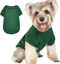 Puppy Sweater for Small Dogs Clothes Warm Winter Cat Clothe Pet Sweatshirt Knitwear Doggie Kitten Clothing, Green, X-Small