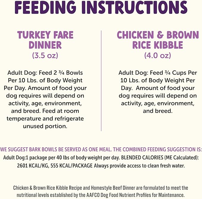 On The Go Dog Food, Chicken Pot Pie Dinner, Turkey Fare Dinner & Homestyle Beef Dinner Variety Pack - 7.5 oz Tray (6 Count), Made in The USA