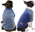 KYEESE 2Pack Dog Sweater Pet Fleece Sweater with Sleeves Stretchy Cat Sweaters Soft Cat Clothes Comfy Dogs Sweatshirt Lightweight Dog Sweaters for Small Dogs Male Pullover Pet Coat for Cold Weather