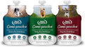 NutriSource Come-Pooch-A Variety Pack, Beef Bone Broth, Turkey Bone Broth, and Chicken Bone Broth for Dog Kibble 12 Ounce (Pack of 3)