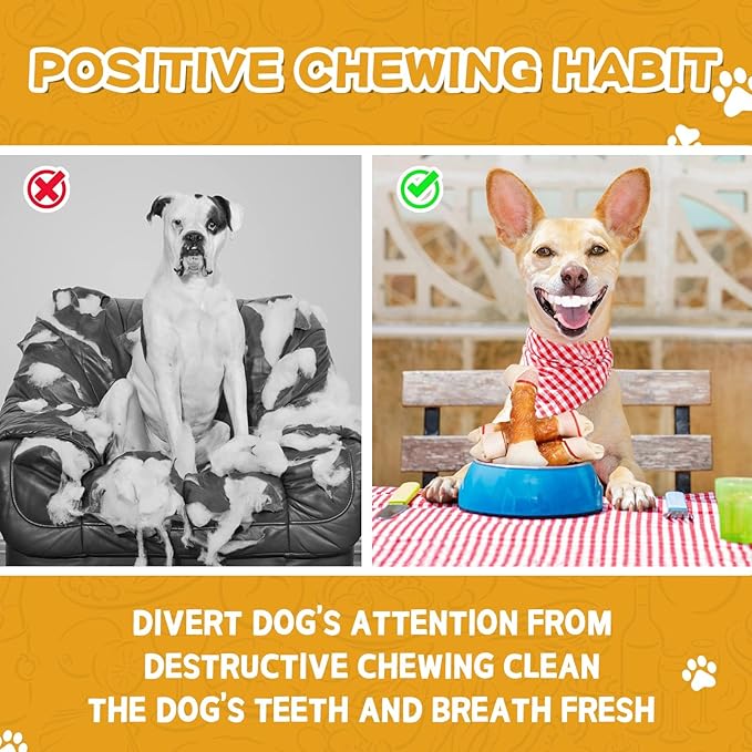 PAWUP Dog Treats Chicken Wrapped Rawhide Sticks Long Lasting Dog Chews, Natural Snacks for Medium Large Dogs w/Taurine,12.5 oz