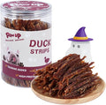 PAWUP Duck Jerky Strips Dog Treats, Training Treats for Dogs w/Taurine, Low Fat, Natural Duck Jerky Cuts for Small Dog, 12.5 oz