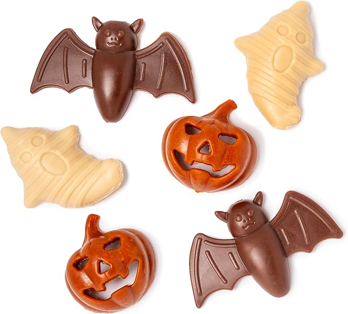 Ultra Chewy Halloween Treats - Trick or Treat Pack - Highly Digestible Fun Shapes Dental Treats for Your Dog - Made with Real Chicken (2 Packs)