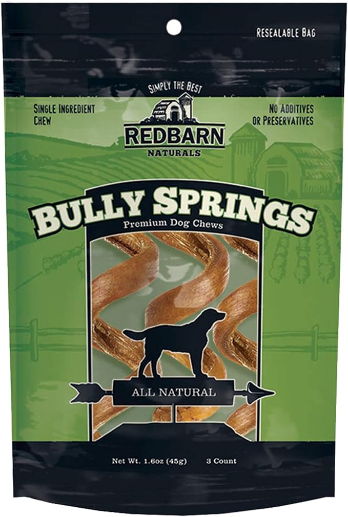 Redbarn Pet Products Bully Springs for Dogs, 3-Count, Pack of 15